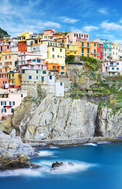 Landschaft der Cinque Terre in Italien