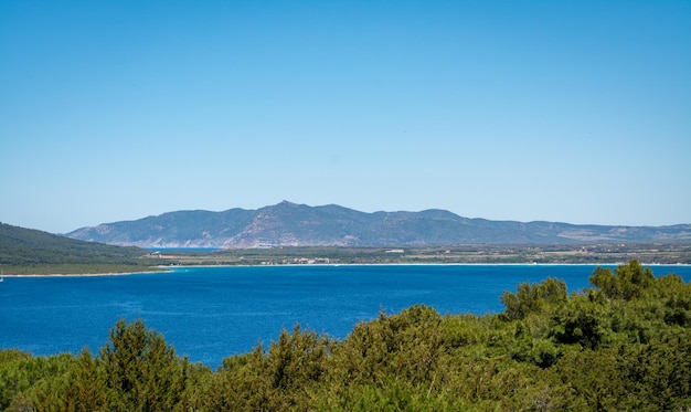 Landschaft der Küste von Capo Caccia in Sardinien