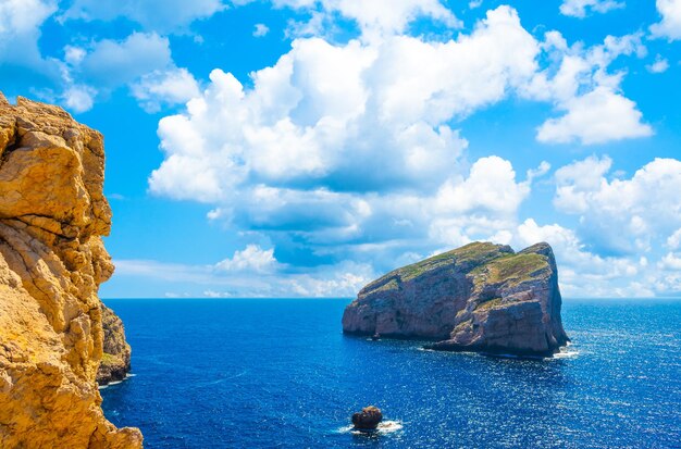 Landschaft der Küste von Capo Caccia