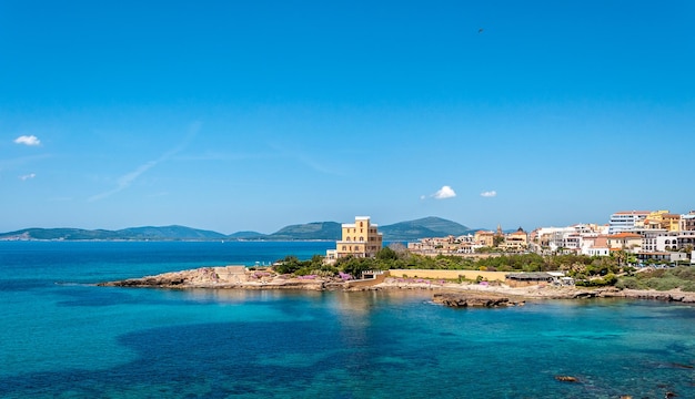 Landschaft der Stadt Alghero Sardinien