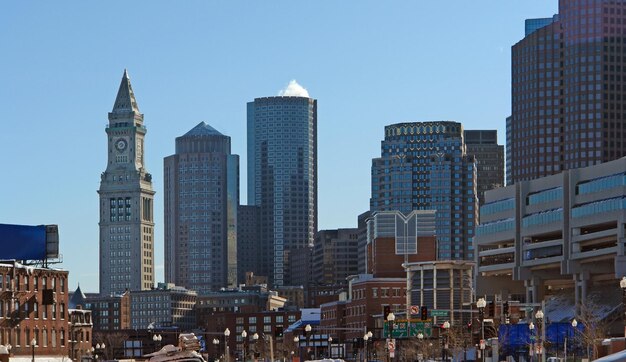 Landschaft der Stadt Boston