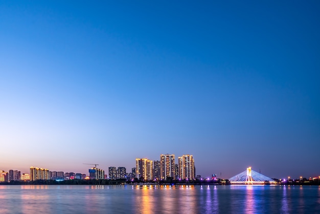 Landschaft der Stadt Linyi, Shandong, China