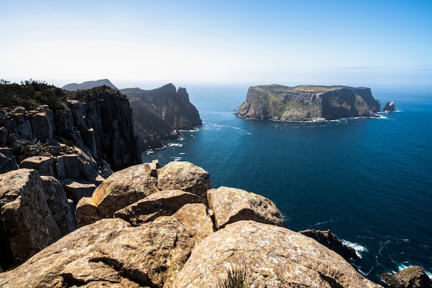 Landschaft der Tasmanischen Halbinsel, Tasmanien, Australien