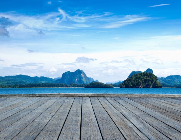 Landschaft der tropischen Insel Thailand