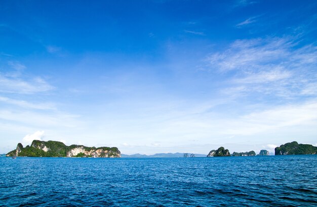 Landschaft der tropischen Insel Thailand