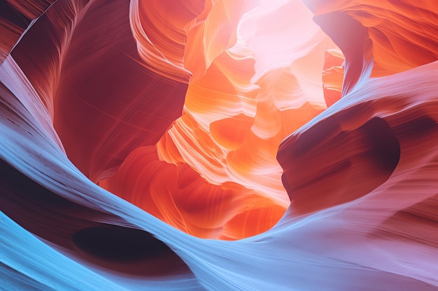 Landschaft des Antelope Canyon Arizona