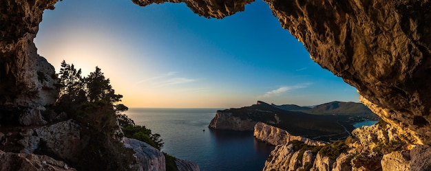 Landschaft des Golfs von Capo Caccia