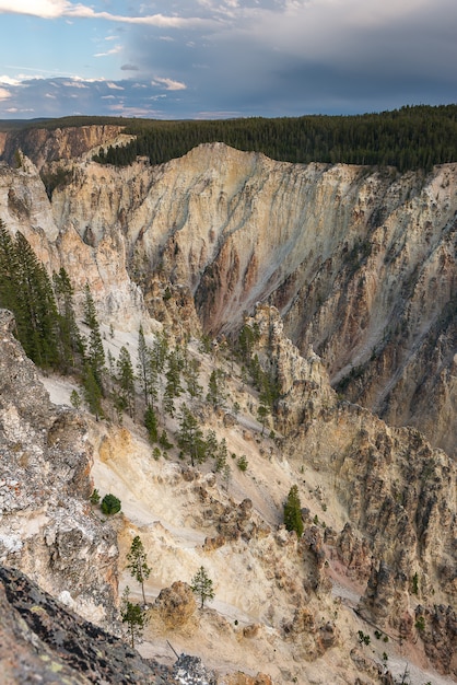 Landschaft des Yellowstone-Nationalparks