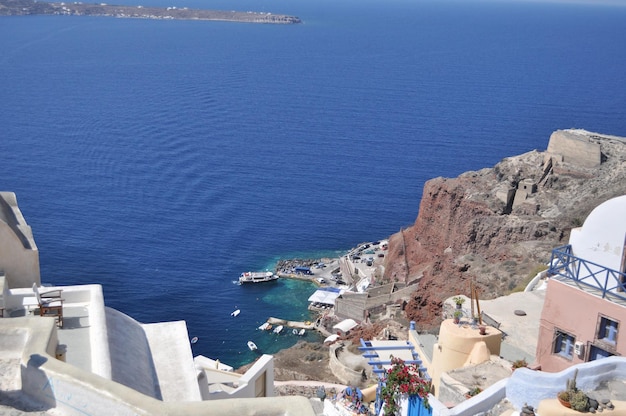 Landschaft griechische Insel im Mittelmeer