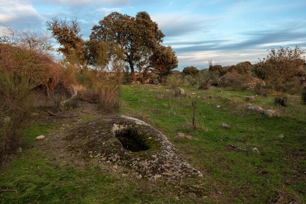 Landschaft im Naturgebiet Barruecos