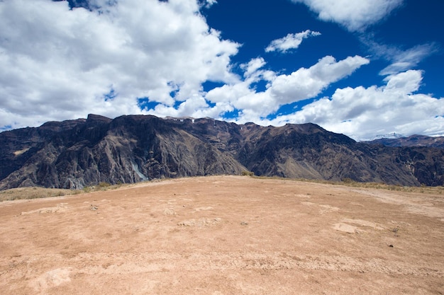 Landschaft in den Bergen Peru