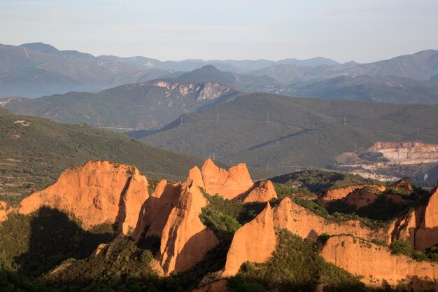 Landschaft in Medulas, Leon, Spanien