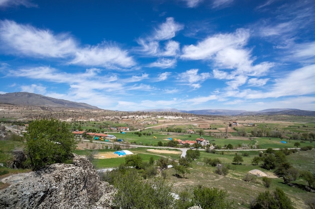 Landschaft mit Wolkenhimmel