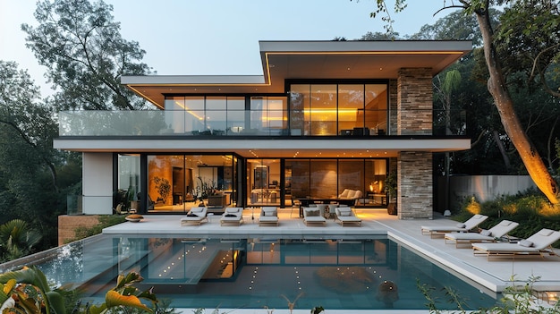 Landschaft modernes Design Zuhause Inspiration modern