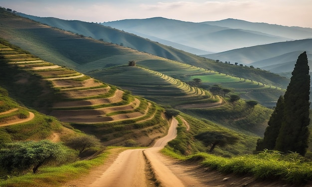 Landschaft schöner Hintergrund mit Natur