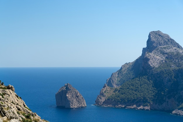 Landschaft vom Aussichtspunkt es colomer in Palma de Mallorca