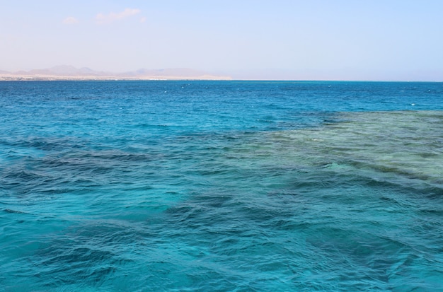 Landschaft vom Meer in Ägypten Hurghada