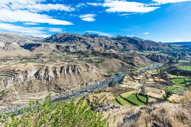 Landschaft von Peru