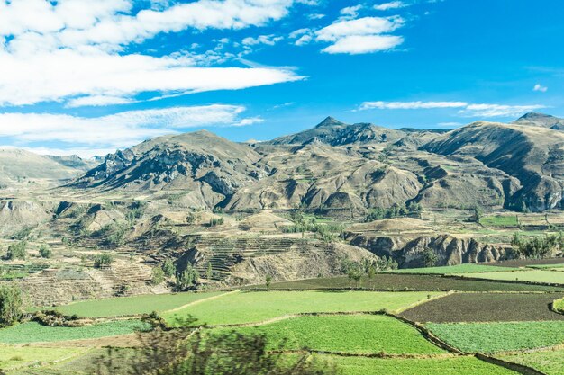 Landschaft von Peru