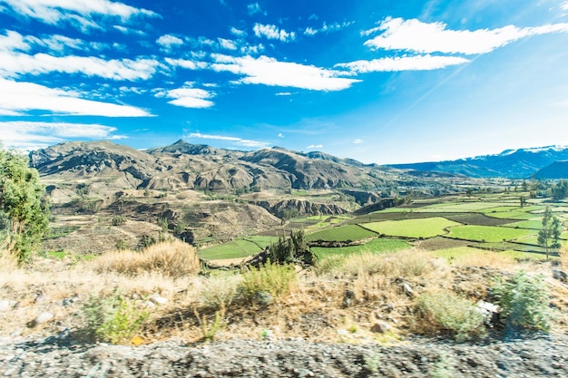 Landschaft von Peru