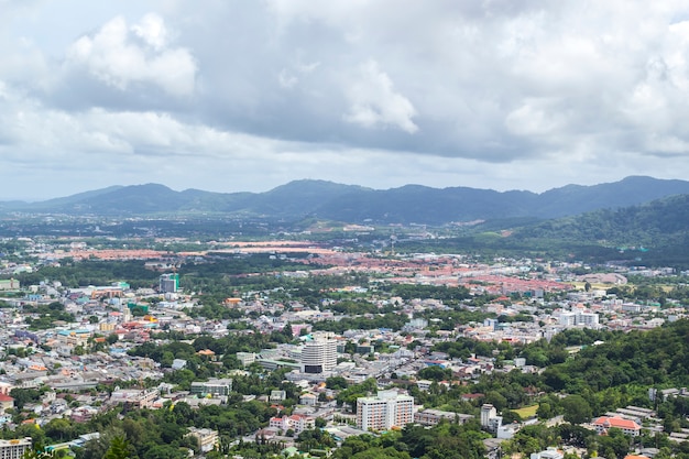 Foto landschaft von phuket-stadt