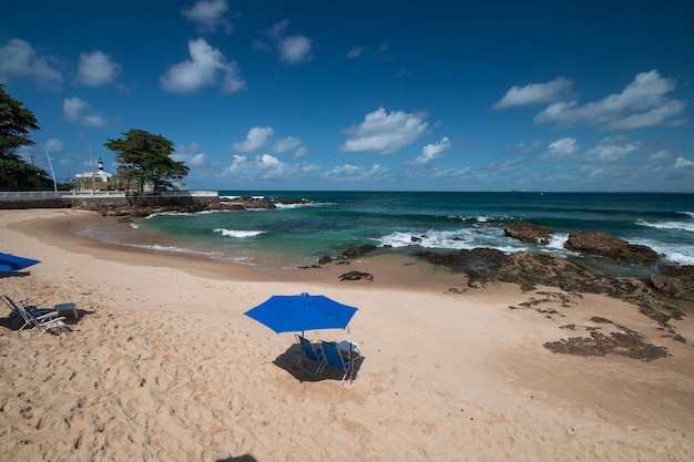 Landschaft von Porto da Barra Strand