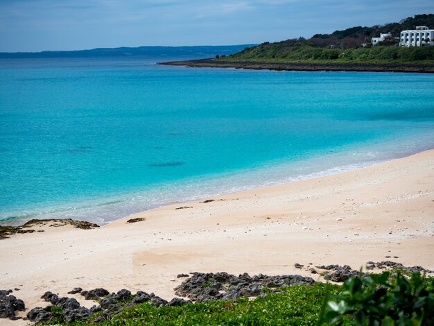 Landschaft von xiaowan beach in kenting, taiwan