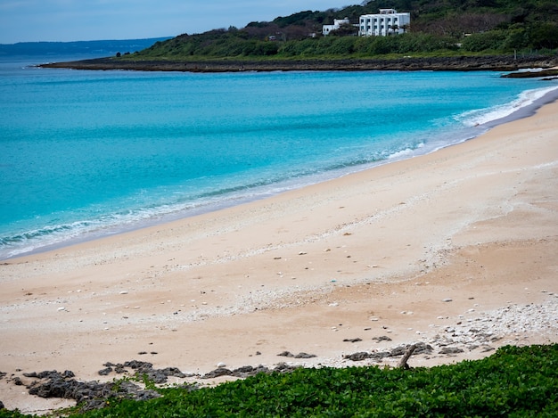 Landschaft von xiaowan beach in kenting, taiwan