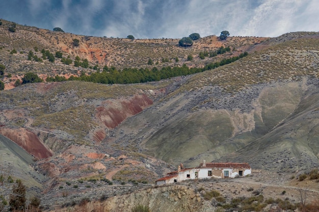 Landschaften des Inneren von Granada Andalusien Spanien