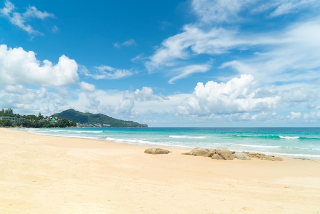 Landschaften Strand Meer mit Himmel schön