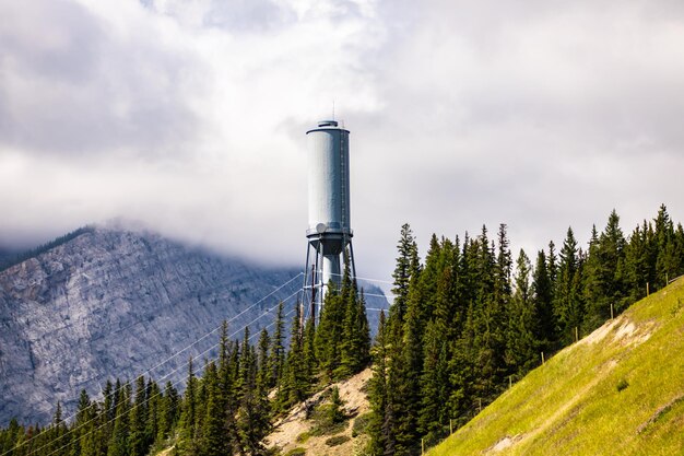 Foto landschaftliche aussicht auf berge gegen den himmel