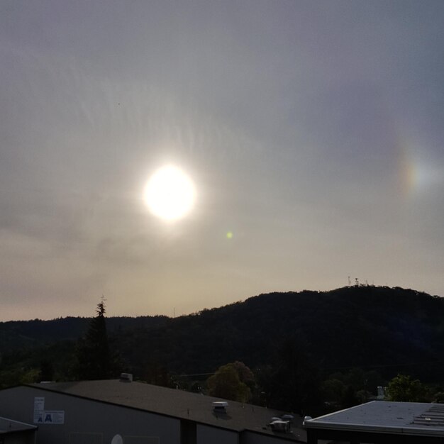 Foto landschaftliche aussicht auf berge gegen den himmel