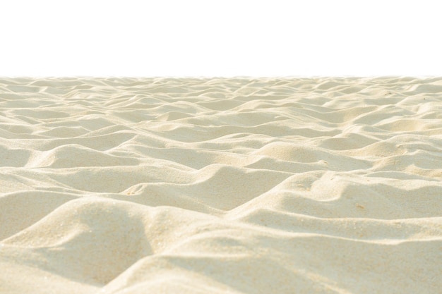 Landschaftliche Aussicht auf Sanddünen am Strand gegen den Himmel