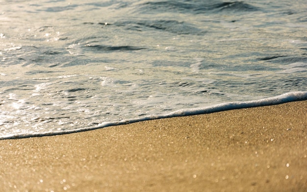 Foto landschaftlicher blick auf den strand