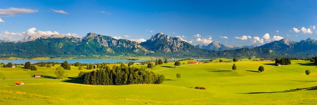 Foto landschaftsansicht des feldes gegen den himmel