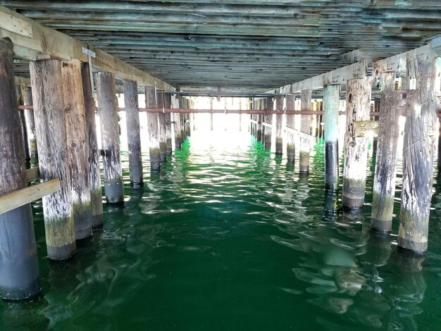 Foto landschaftsansicht des wassers