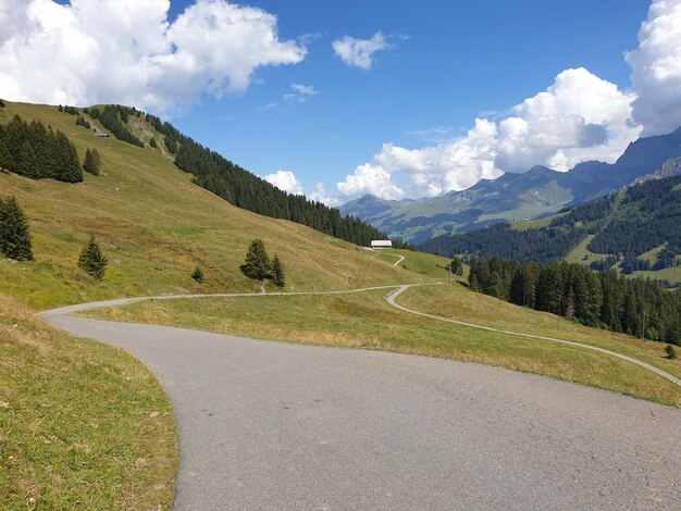 Landschaftsansicht vor dem Himmel