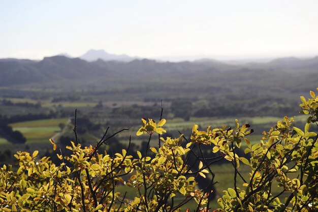 Landschaftsansicht vor dem Himmel