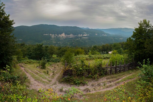 Landschaftsansicht vor dem Himmel