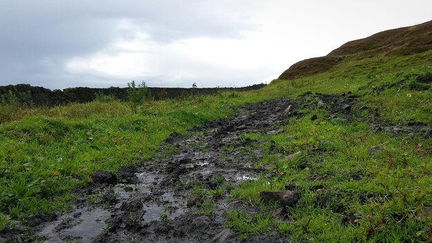 Landschaftsansicht vor dem Himmel