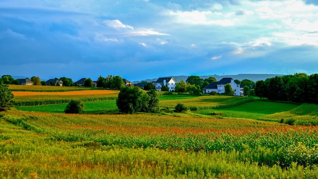 Landschaftsansicht vor dem Himmel