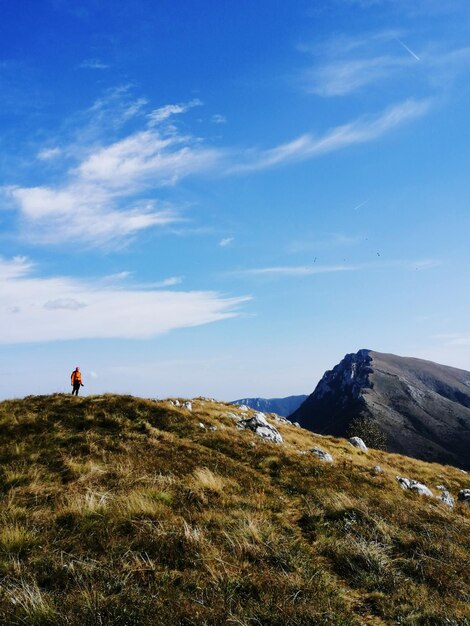 Landschaftsansicht vor dem Himmel