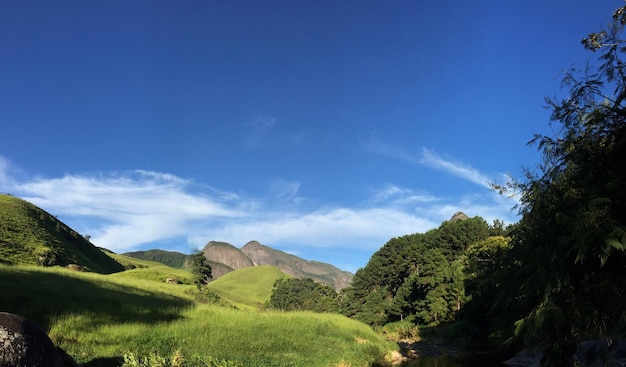 Landschaftsansicht vor dem Himmel