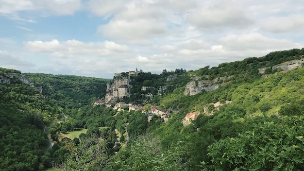 Landschaftsansicht vor dem Himmel