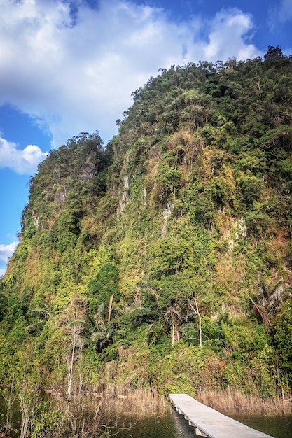 Landschaftsberg in Krabi Thailand