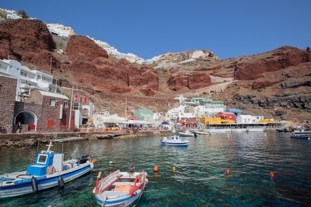 Landschaftsbilder von Oia, Santorini