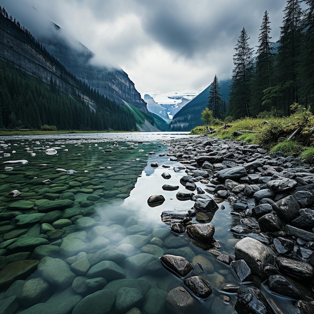 Landschaftsfoto See