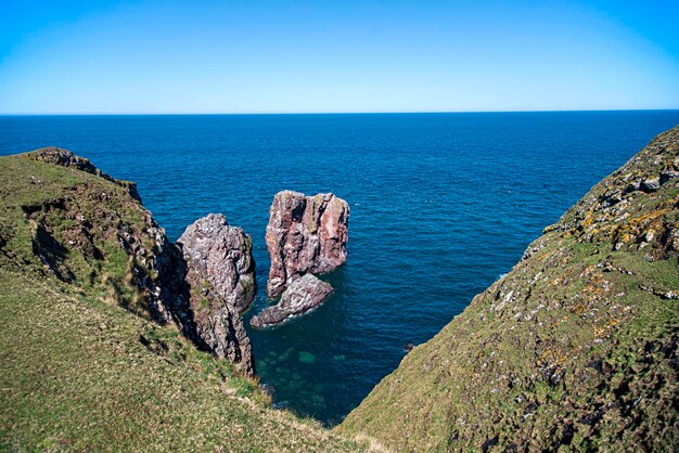 Landschaftsfotografie von Felsen