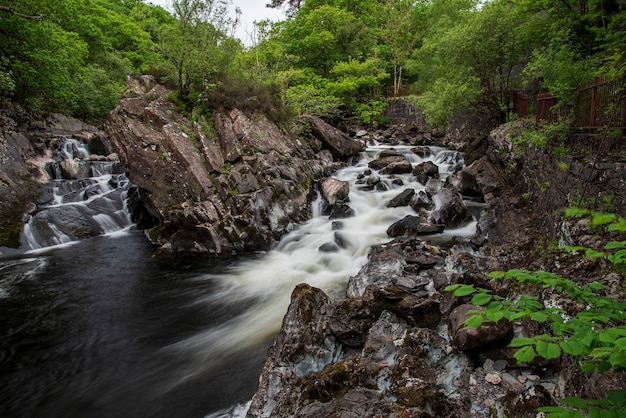 Landschaftsfotografie von Wasserfall