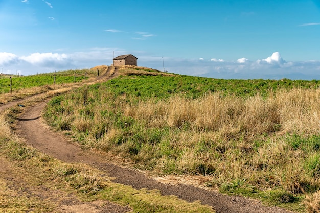 Landschaftsgebirgsnatur in Ecuador